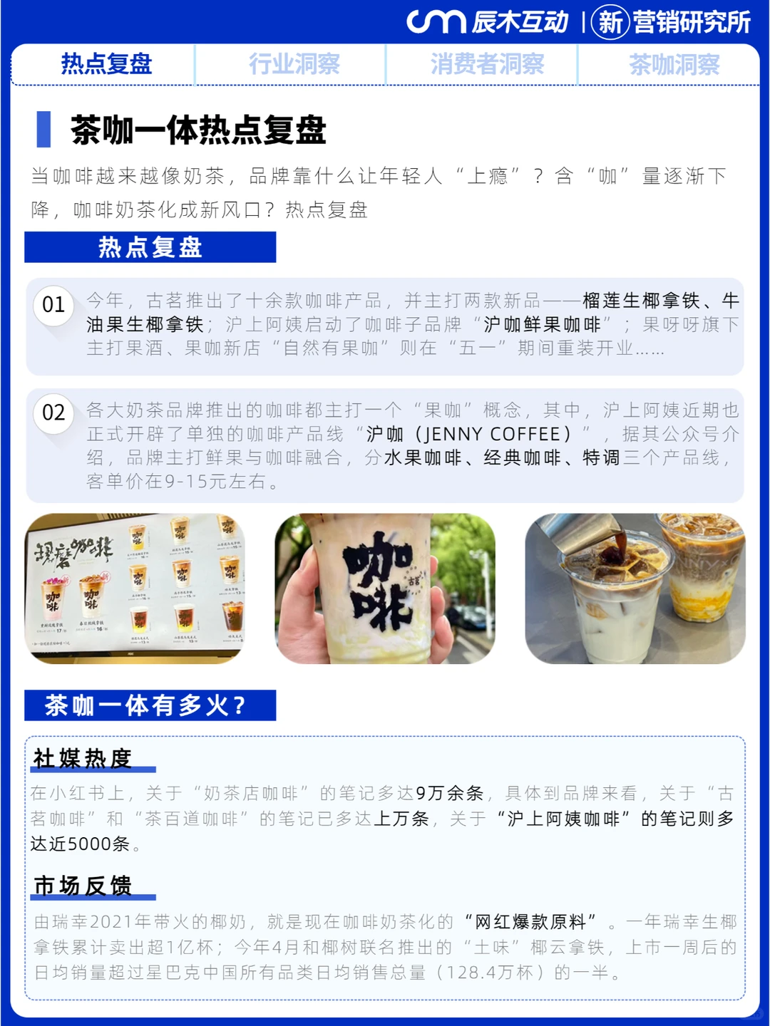 茶咖一体化,咖啡新茶饮新风口|行业趋势