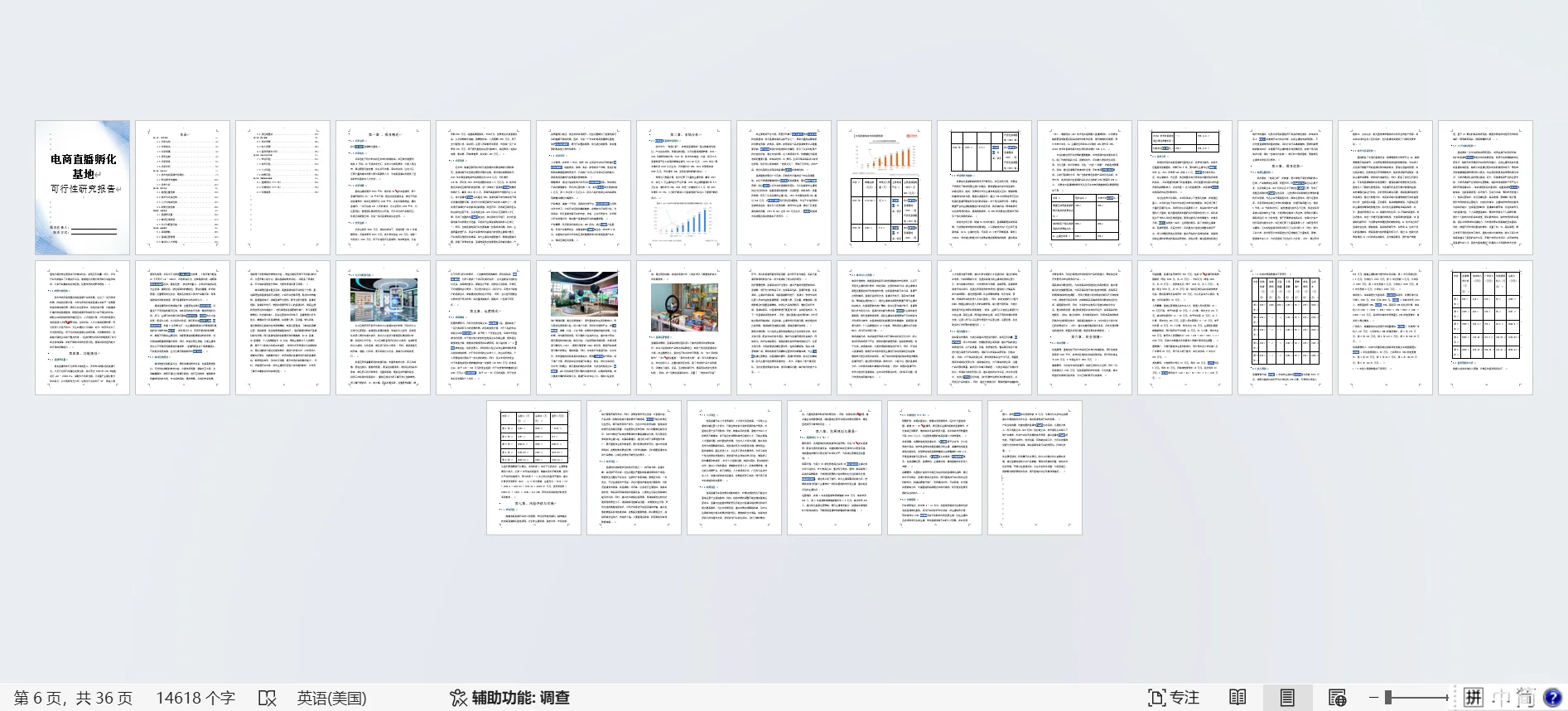 A419-电商直播孵化基地可行性研究报告word