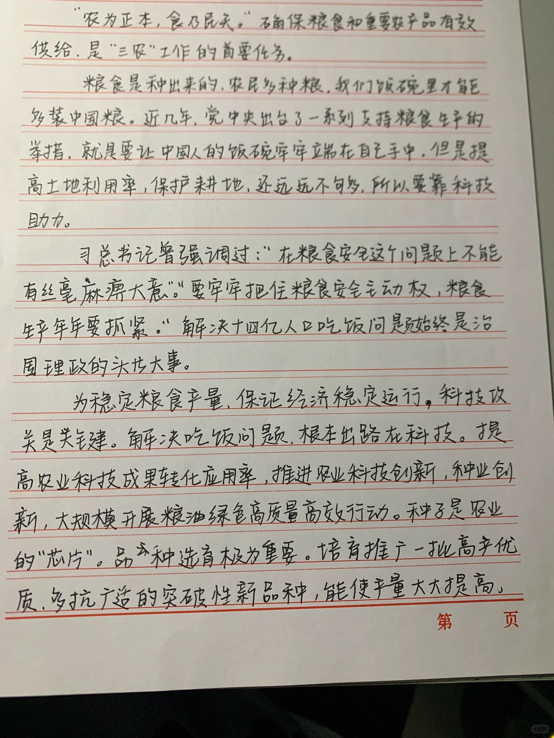 中国饭碗，中国粮食（形势与政策）