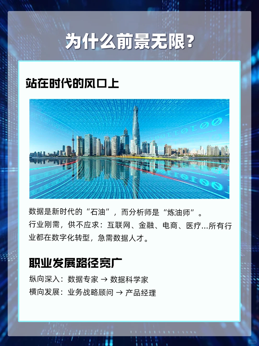 大学生别错过这个风口:BI大数据分析师