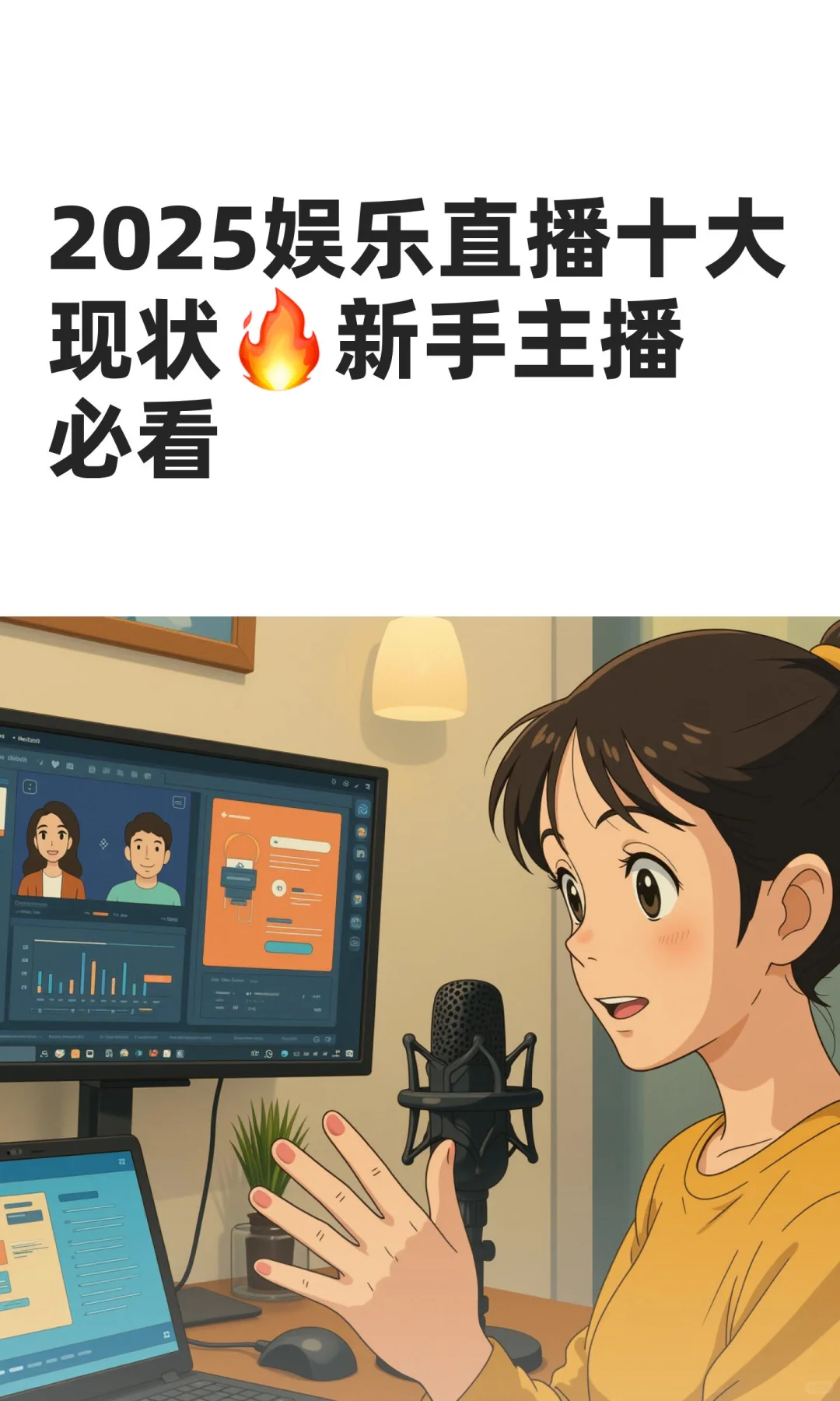 2025娱乐直播十大现状?新手主播必看