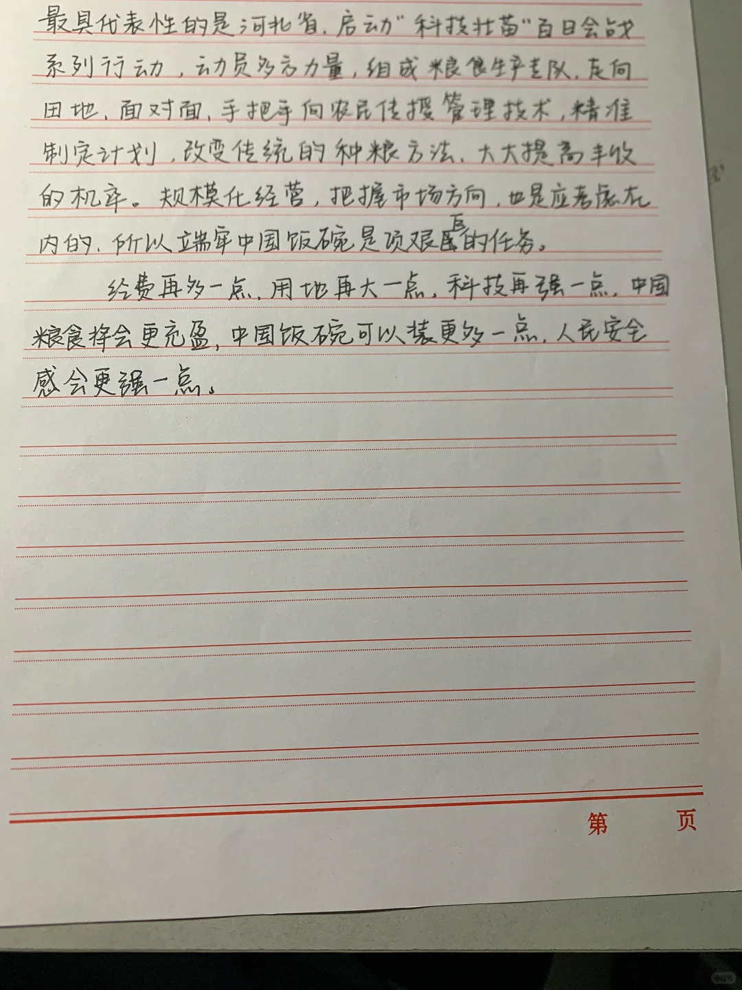 中国饭碗，中国粮食（形势与政策）