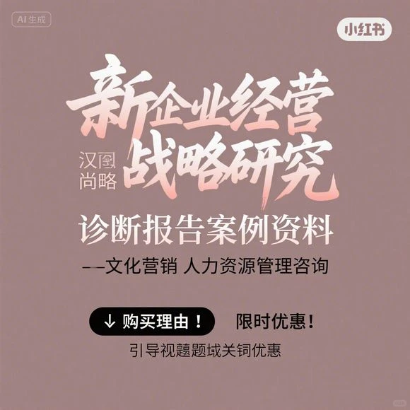 新企战略·文化营销·人力咨询案例