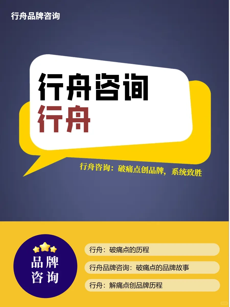 中小企业如何突围?看行舟品牌咨询案例
