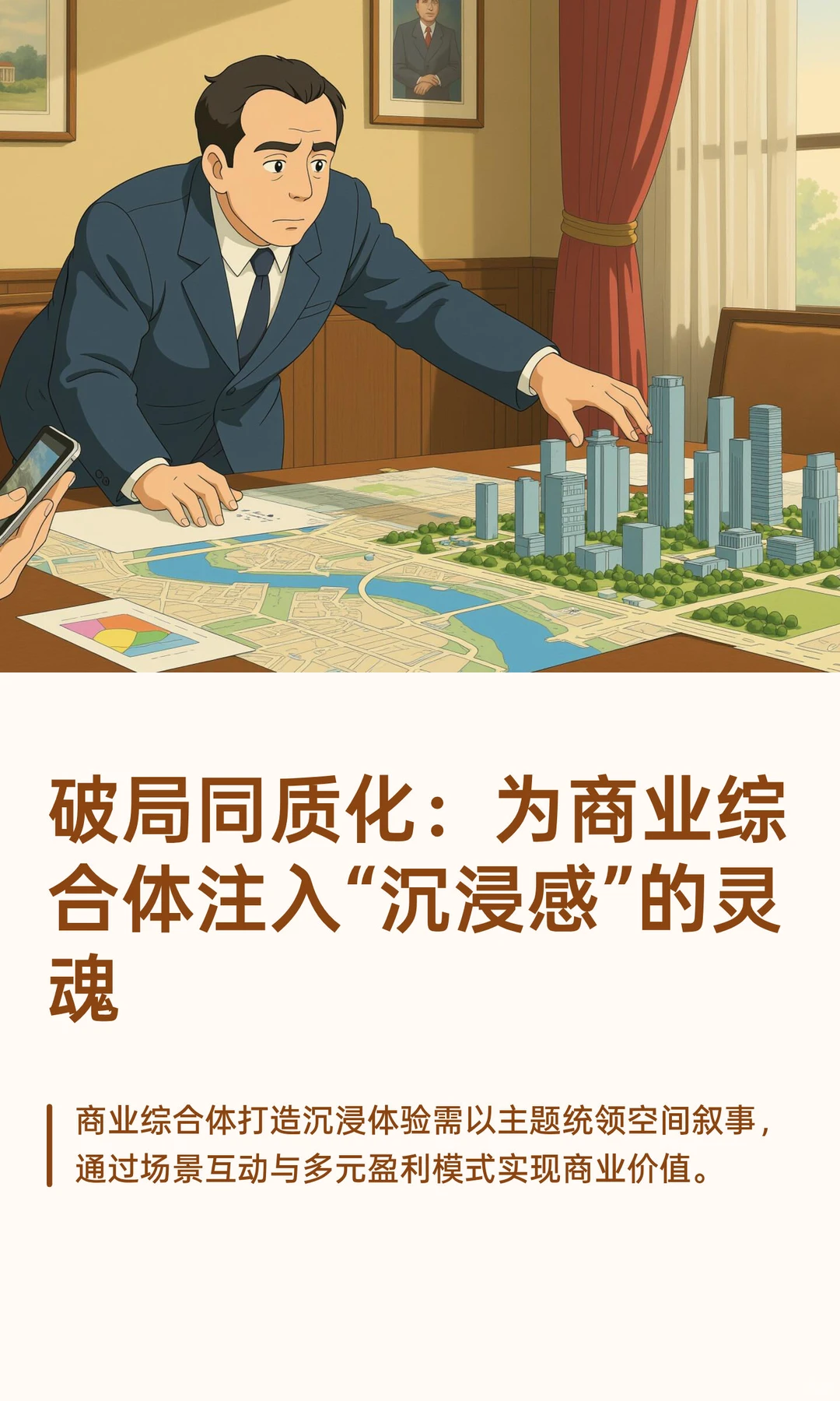 破局同质化：为商业综合体注入“沉浸感”的