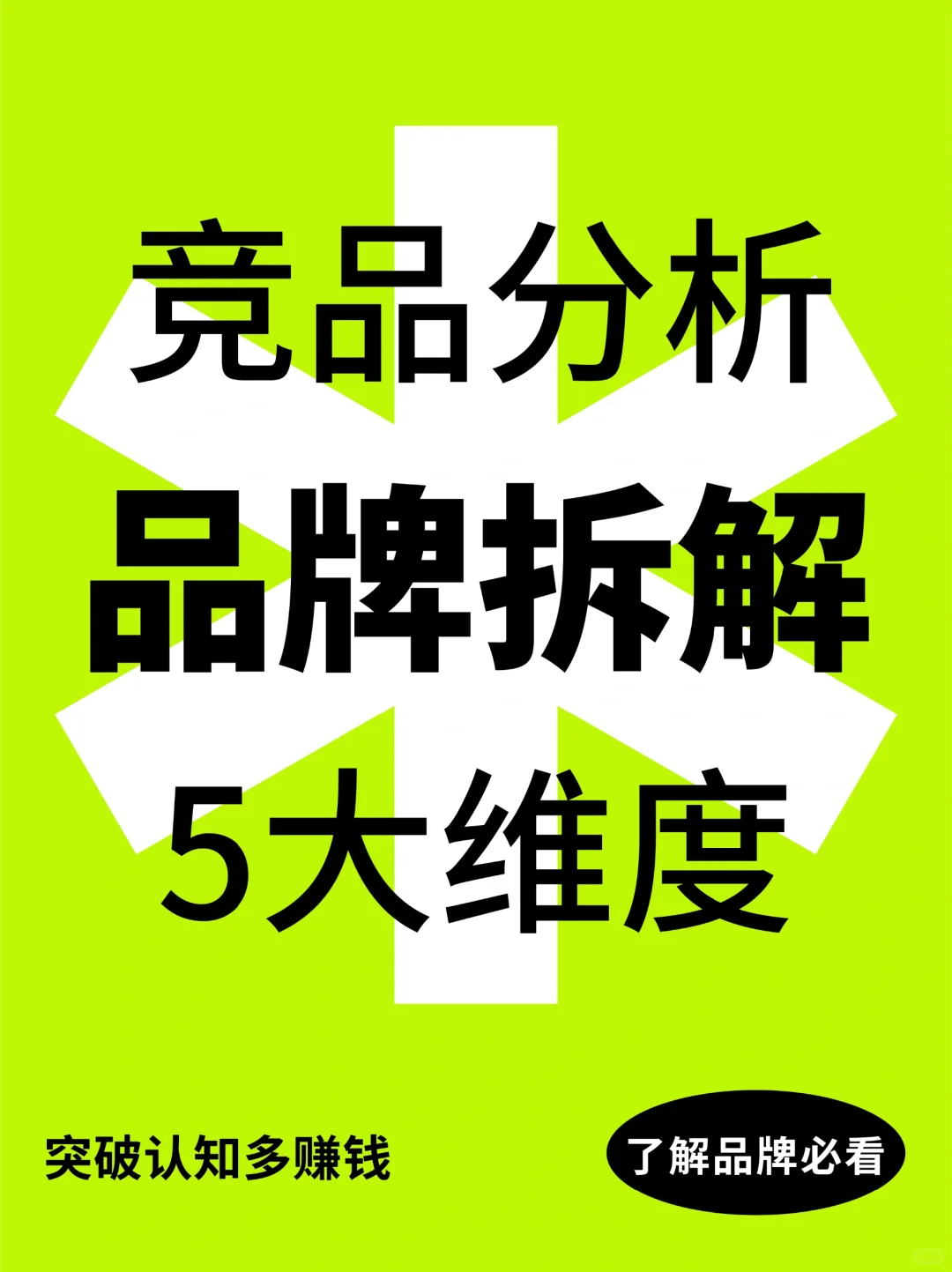竞品分析 | 品牌拆解5大维度