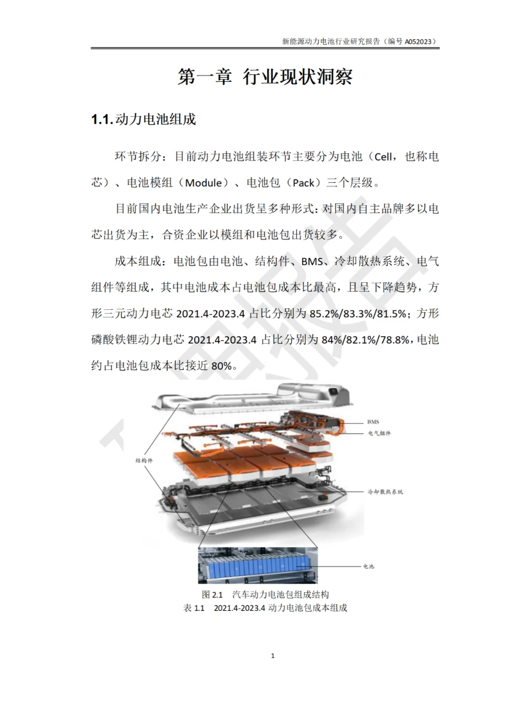 新能源动力电池行业研究报告