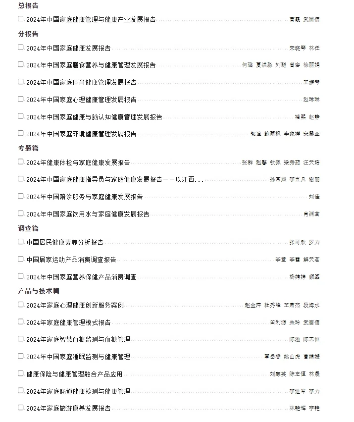 中国健康管理与健康产业发展报告(2025)