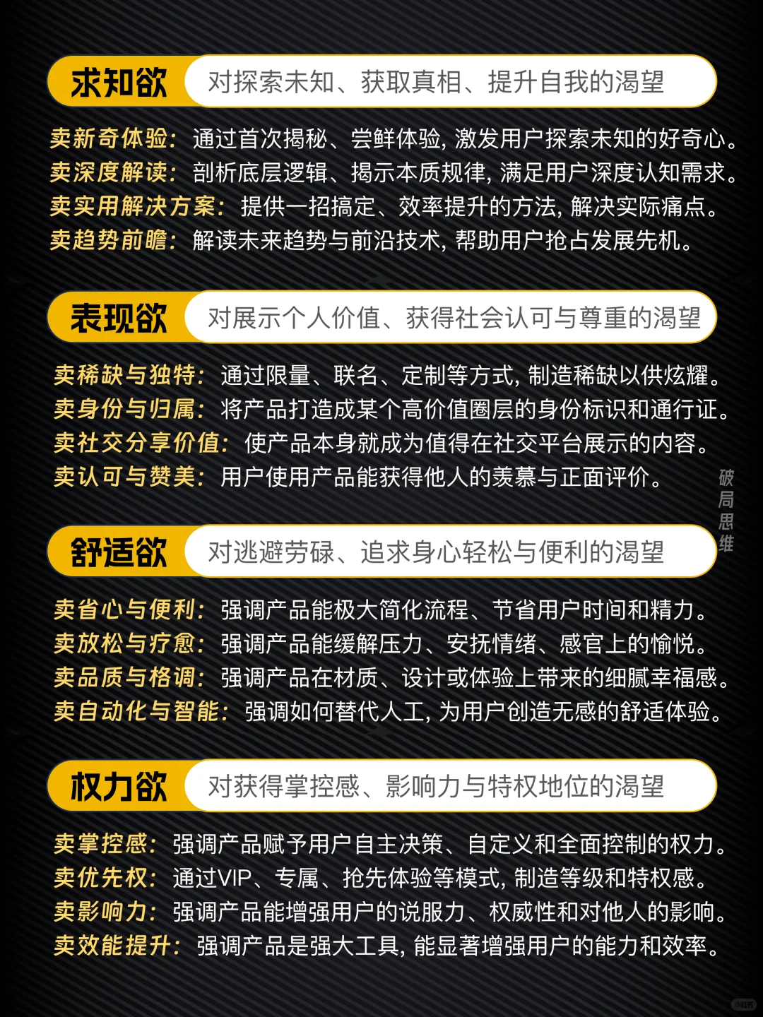 掌控人性欲望, 撬动赚钱开关！