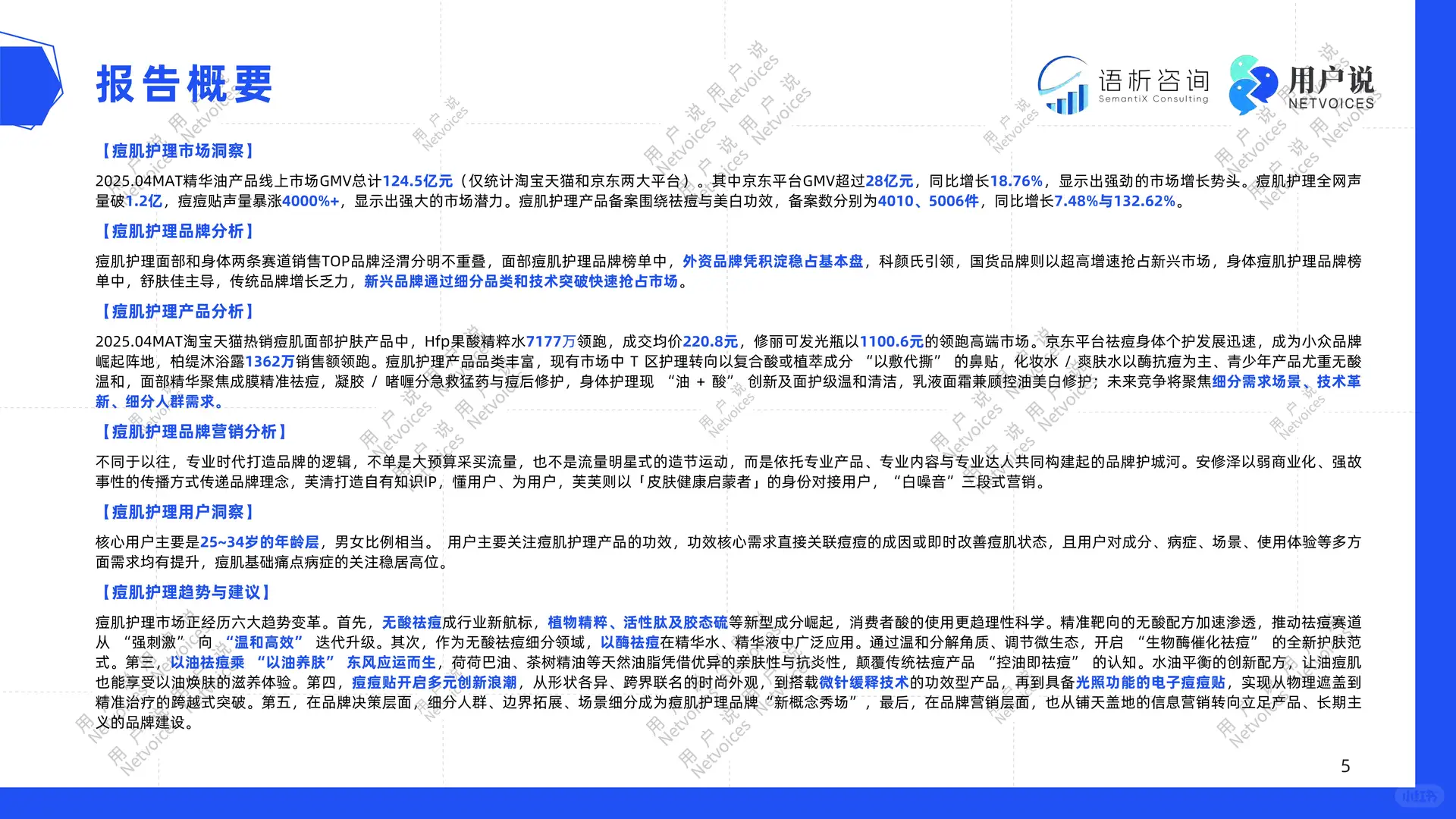 2025年线上痘肌护理消费趋势洞察报告