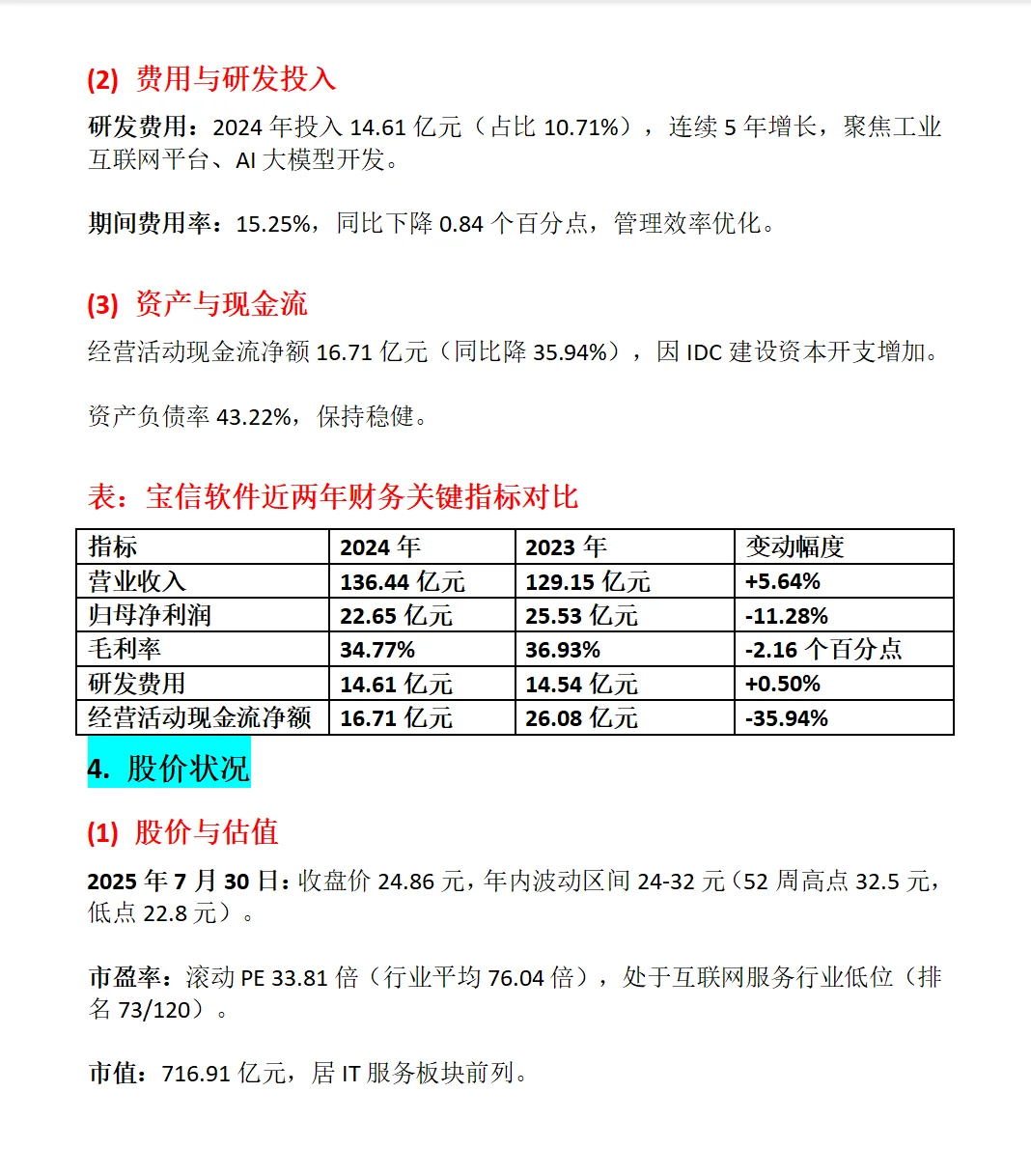 宝信软件深度分析报告