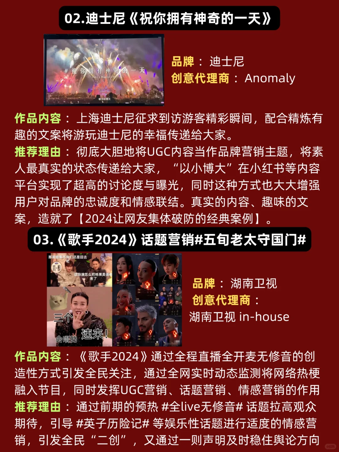 2024年十大营销案例入围作品