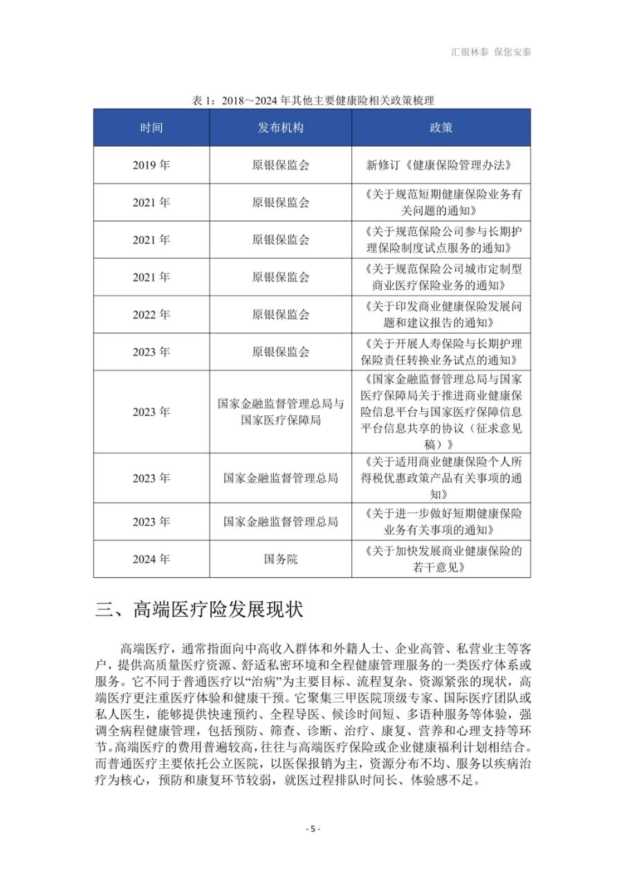 2025年高端医疗发展白皮书