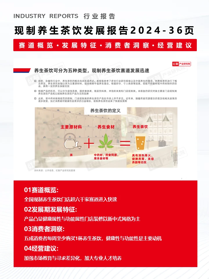 一文了解2024现制茶饮行业发展现状?