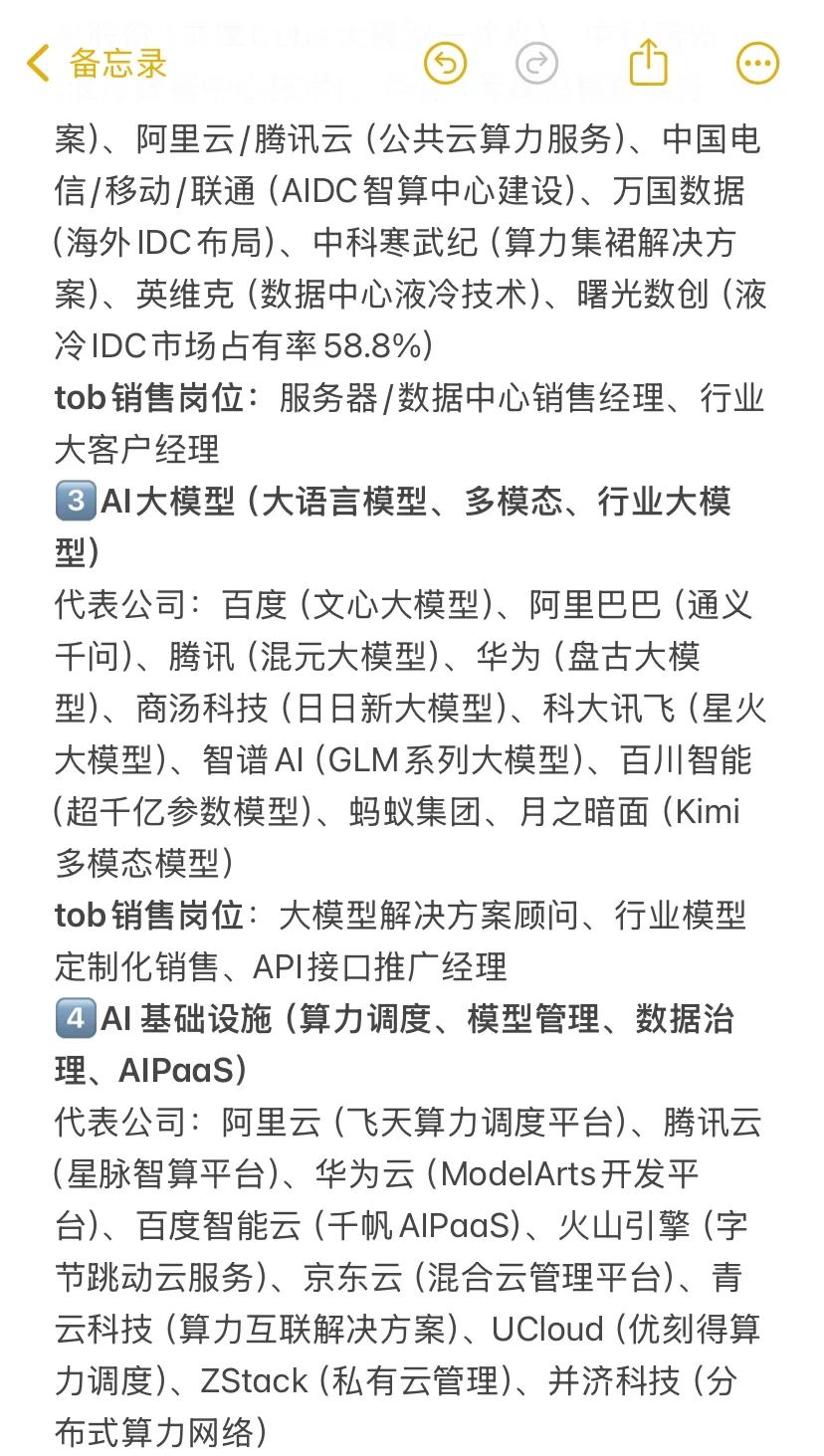 转行做销售，冲一冲这些AI科技公司tob销售