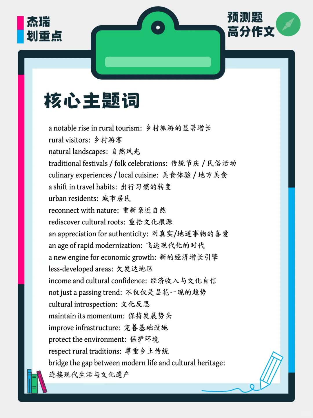 考研作文预测:乡村旅游热潮