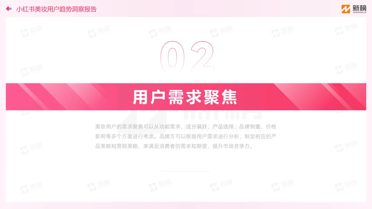 小红书美妆用户趋势洞察报告分享