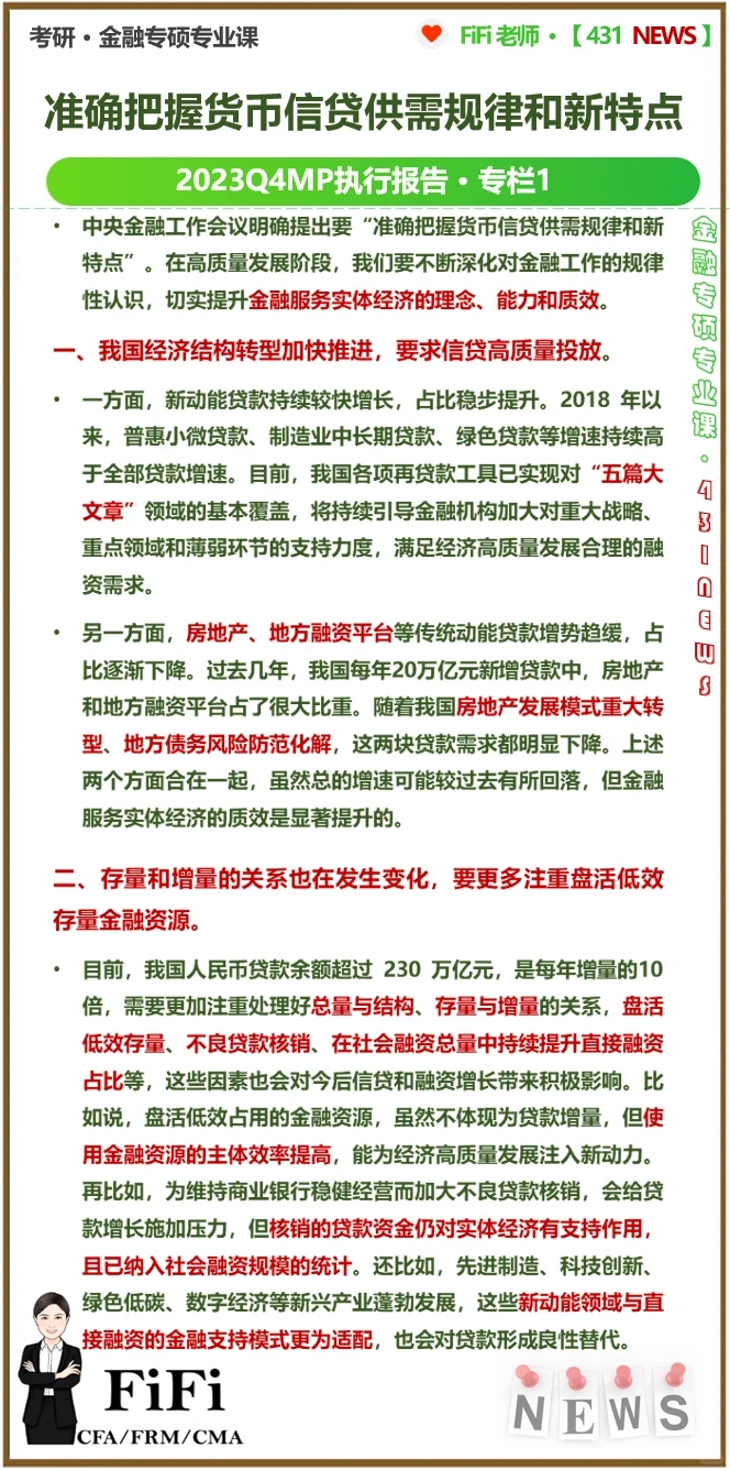 2023第四季度货币政策执行报告专栏1
