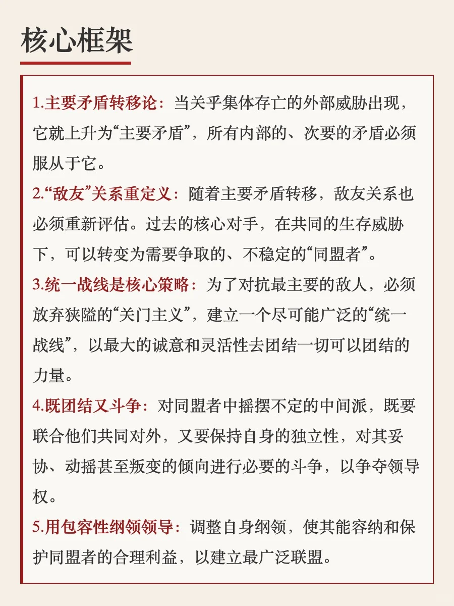 《毛选》顶级格局|化敌为友,联手破局
