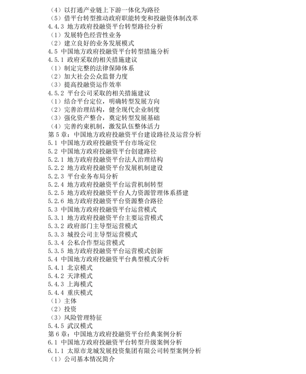 2023-2030年中国政府投融资平台行业市场调研