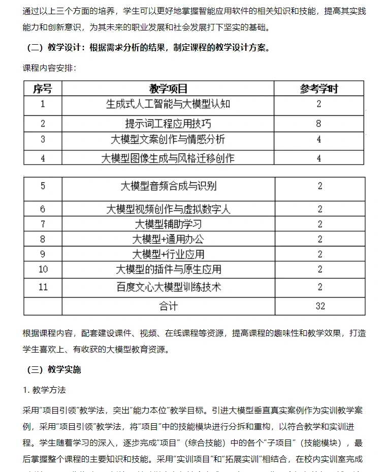 教育行业大模型应用案例这样写