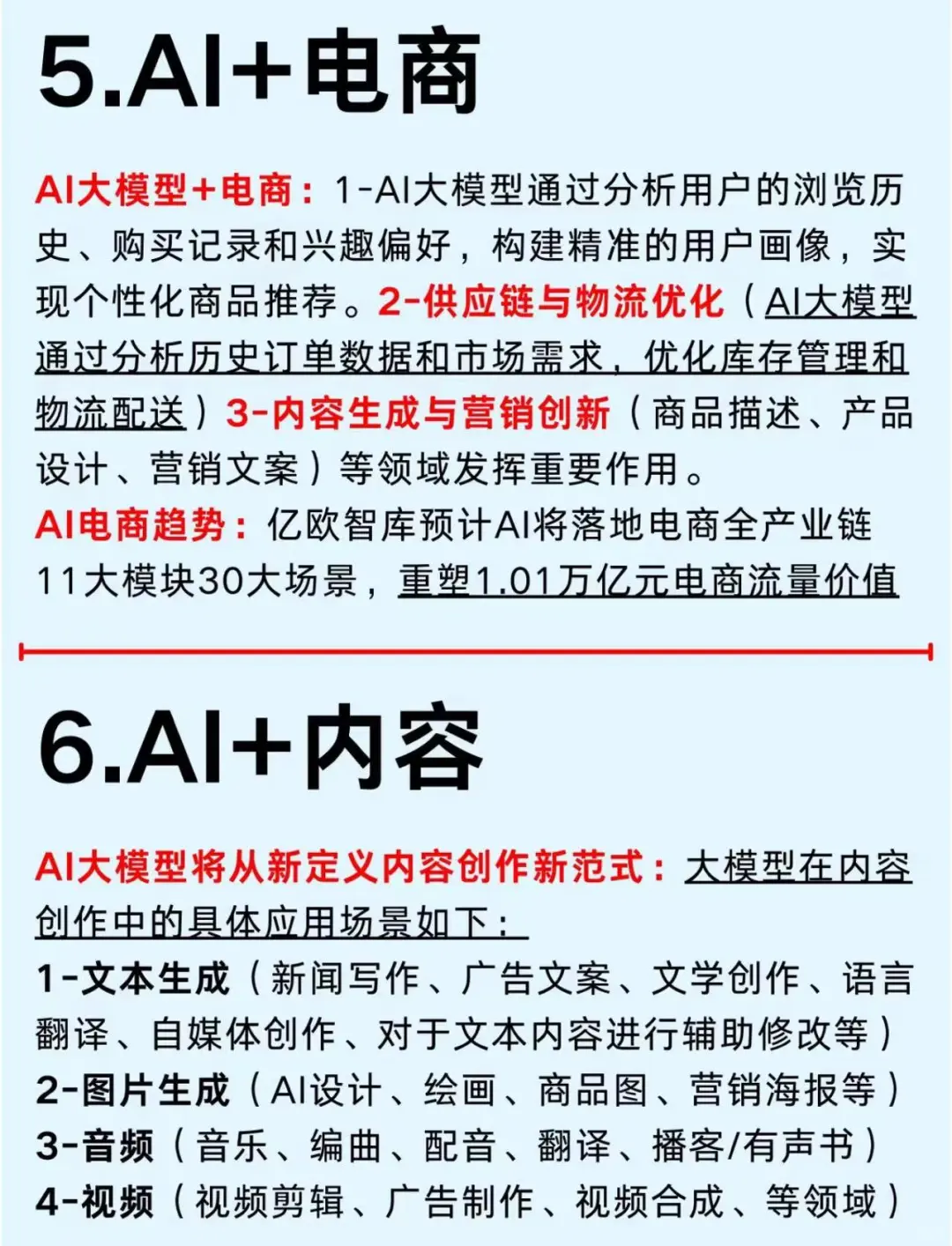 2025年AI大模型六大风口