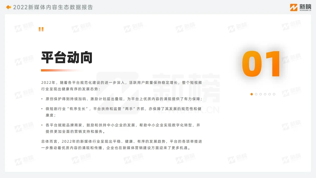 2022新媒体内容生态数据报告 行业报告研究