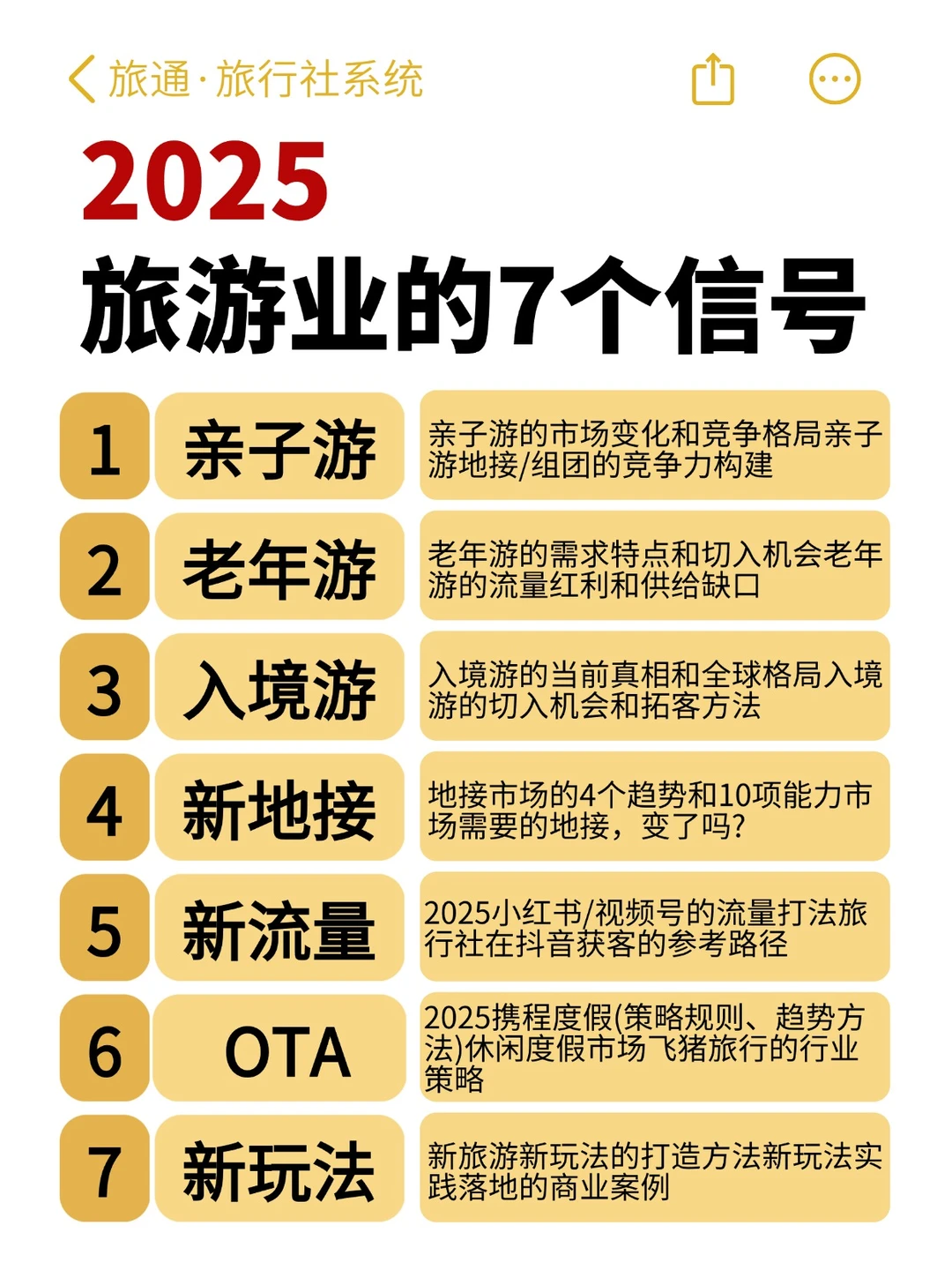 2025年旅游业怎么做?