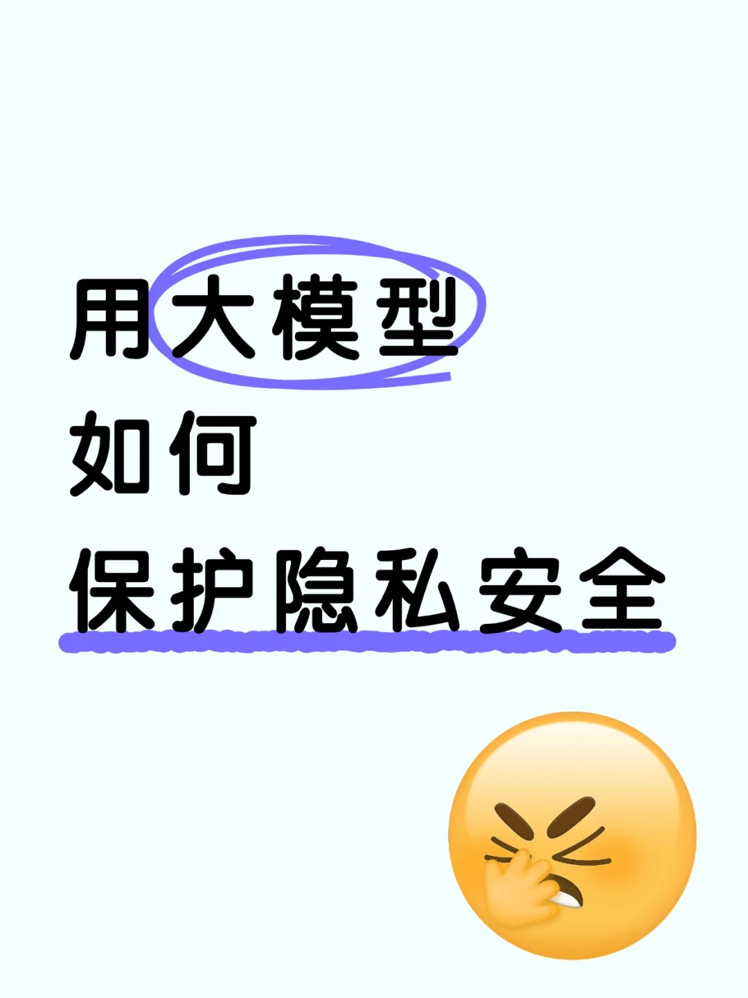 用大厂大模型如何保护隐私安全