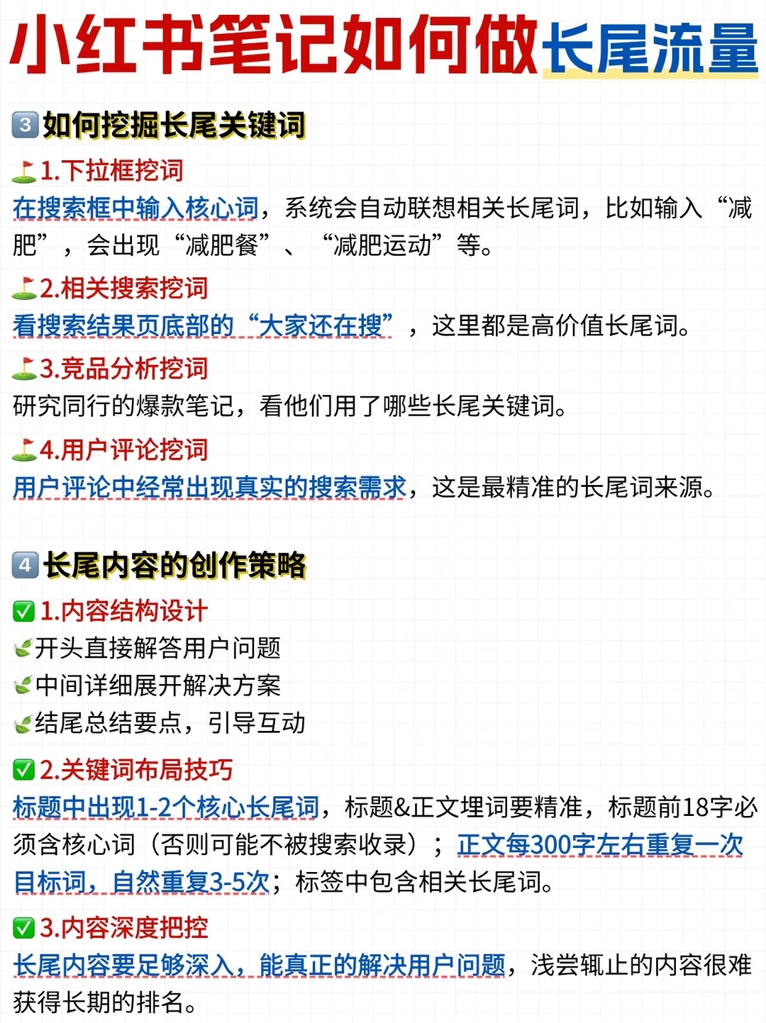 小红书不追热点也能火‼️长尾流量真的香?