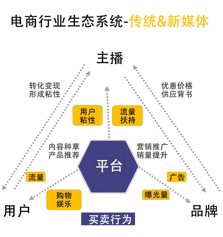 电商行业生态系统-传统电商&新媒体电商
