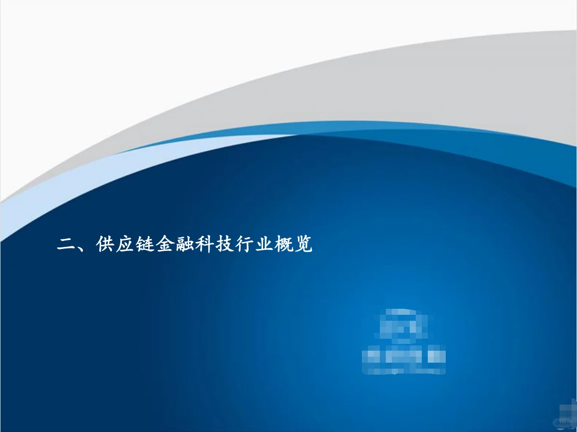 2022中国供应链金融科技行业蓝皮书