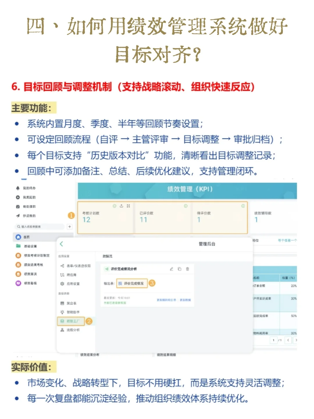 做绩效管理,目标对齐和激励才是关键!