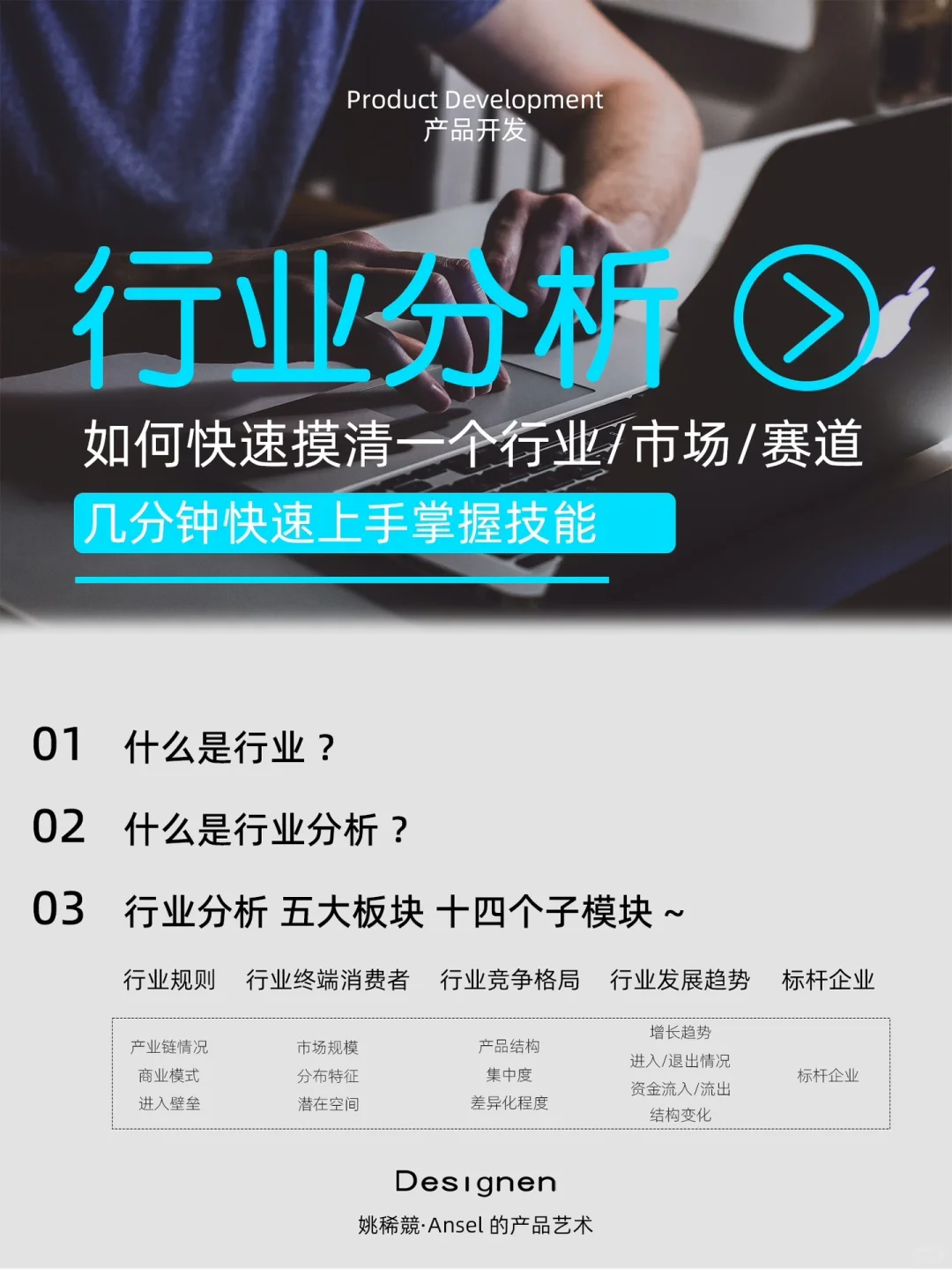 行业分析丨几分钟快速摸清一个行业?