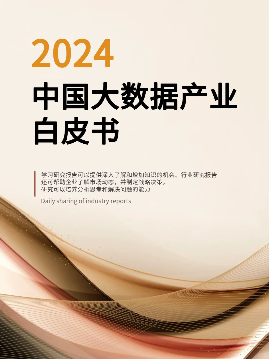 2024中国大数据产业白皮书来啦!?✨