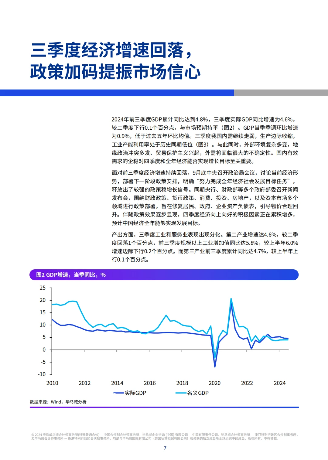 64页报告|毕马威出品:第四季度中国经济观察