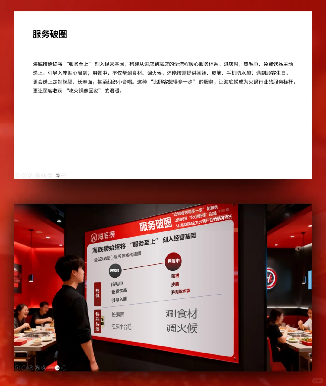 服务/餐饮行业调研报告PPT