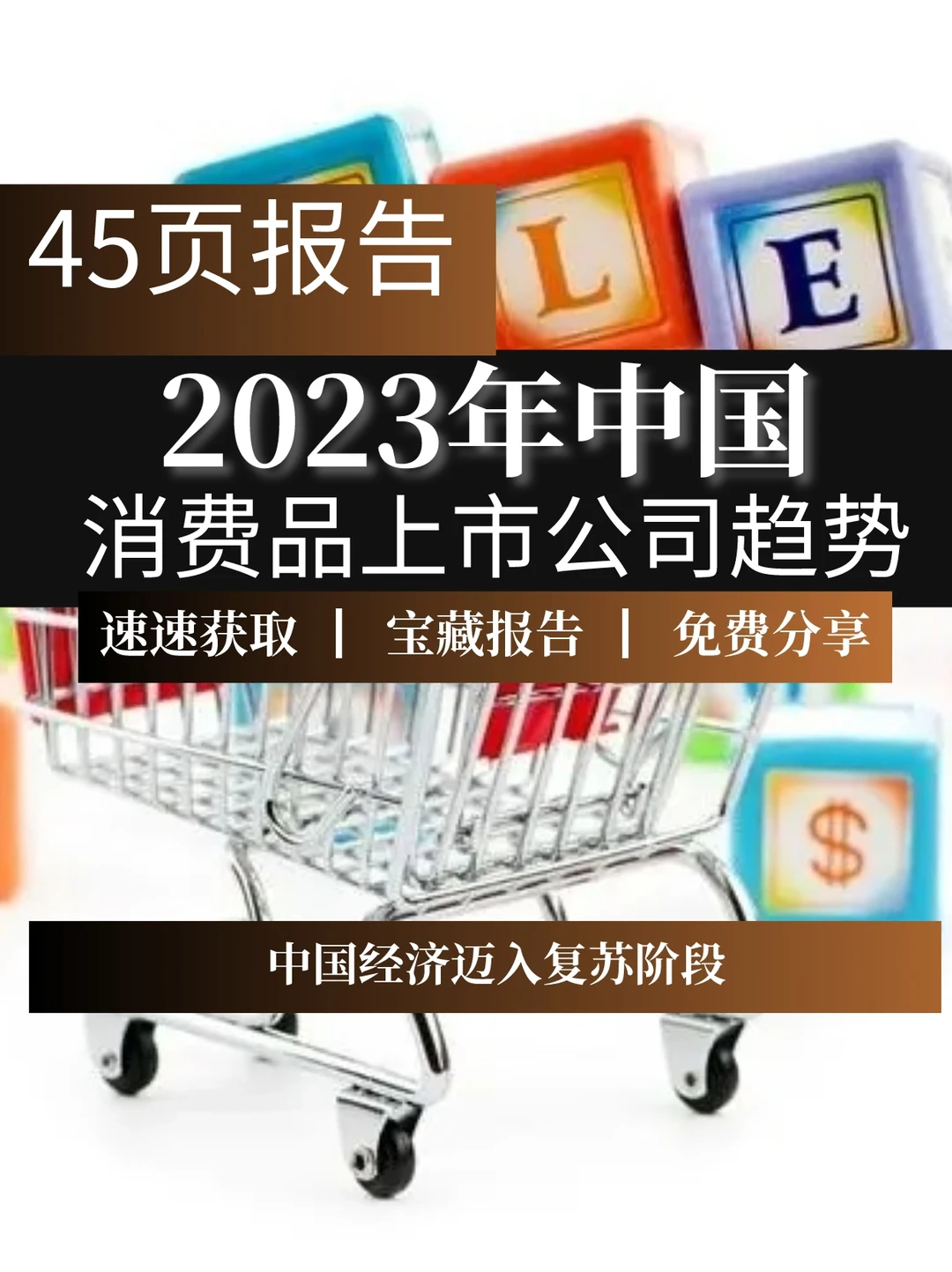 45页报告|2023年消费品上市公司趋势