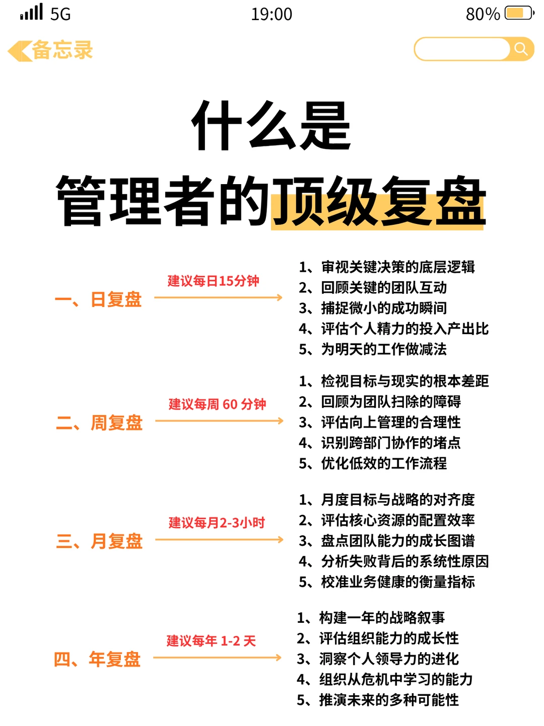 什么是管理者的顶级复盘?
