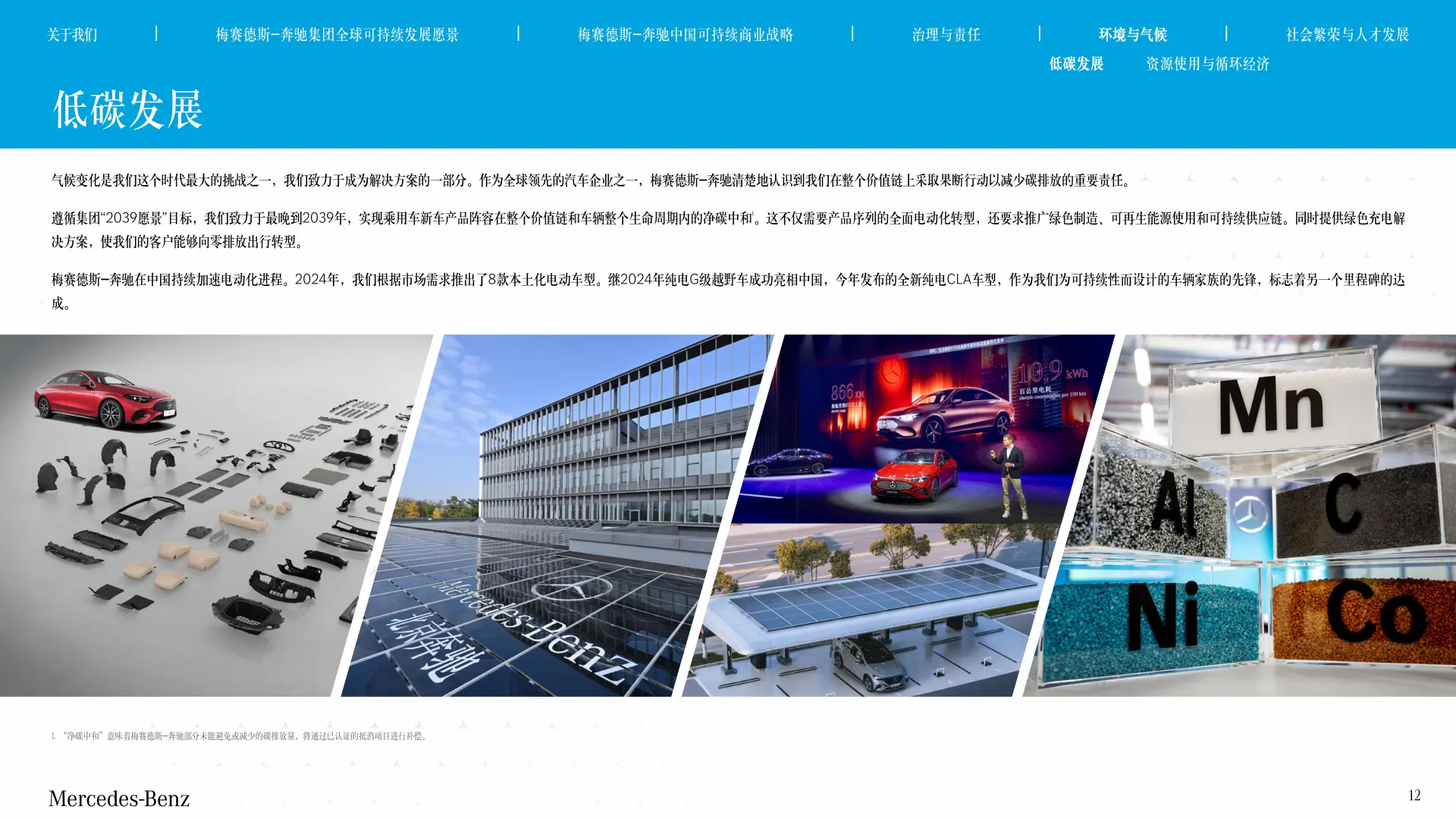 奔驰中国可持续发展蓝皮书2024-2025
