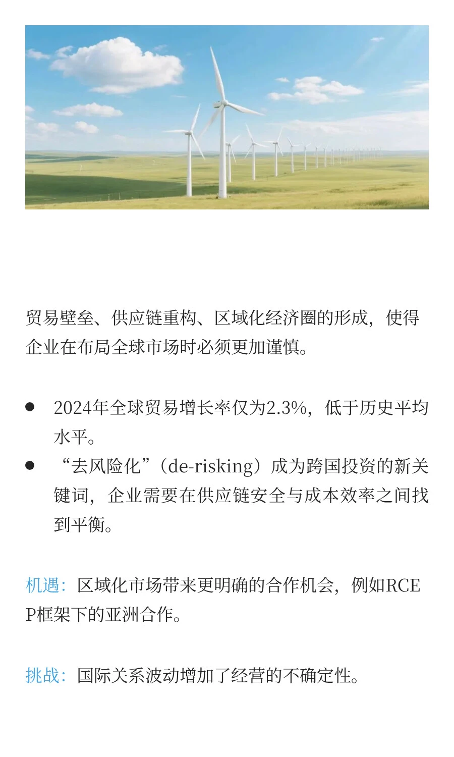 2025全球经济大趋势：企业家的机遇与挑战