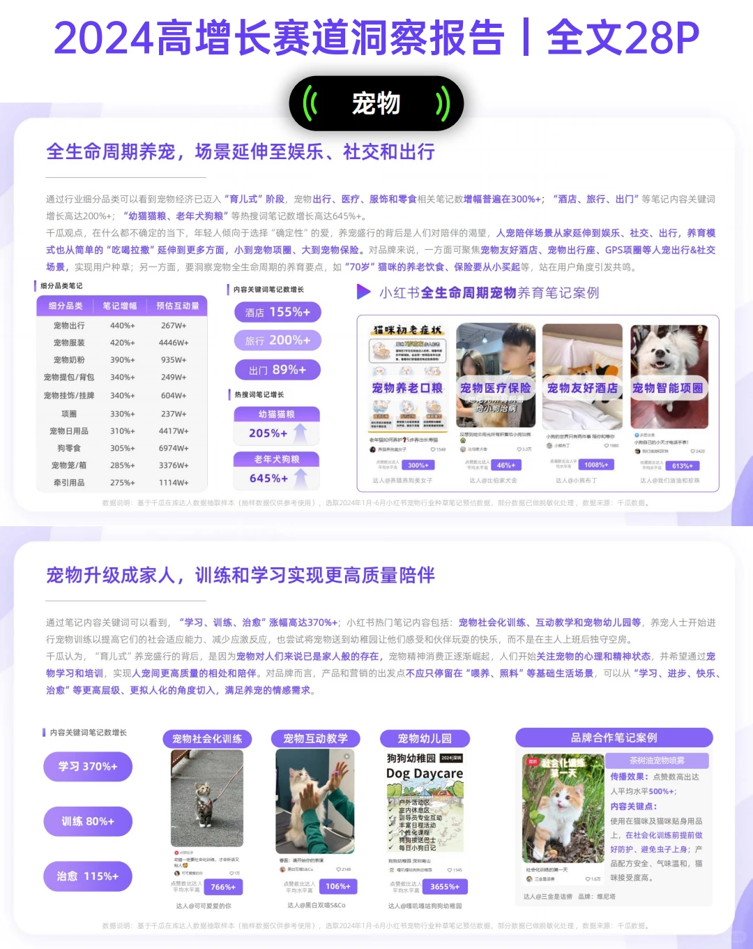 2024高增长赛道洞察报告|小红书平台