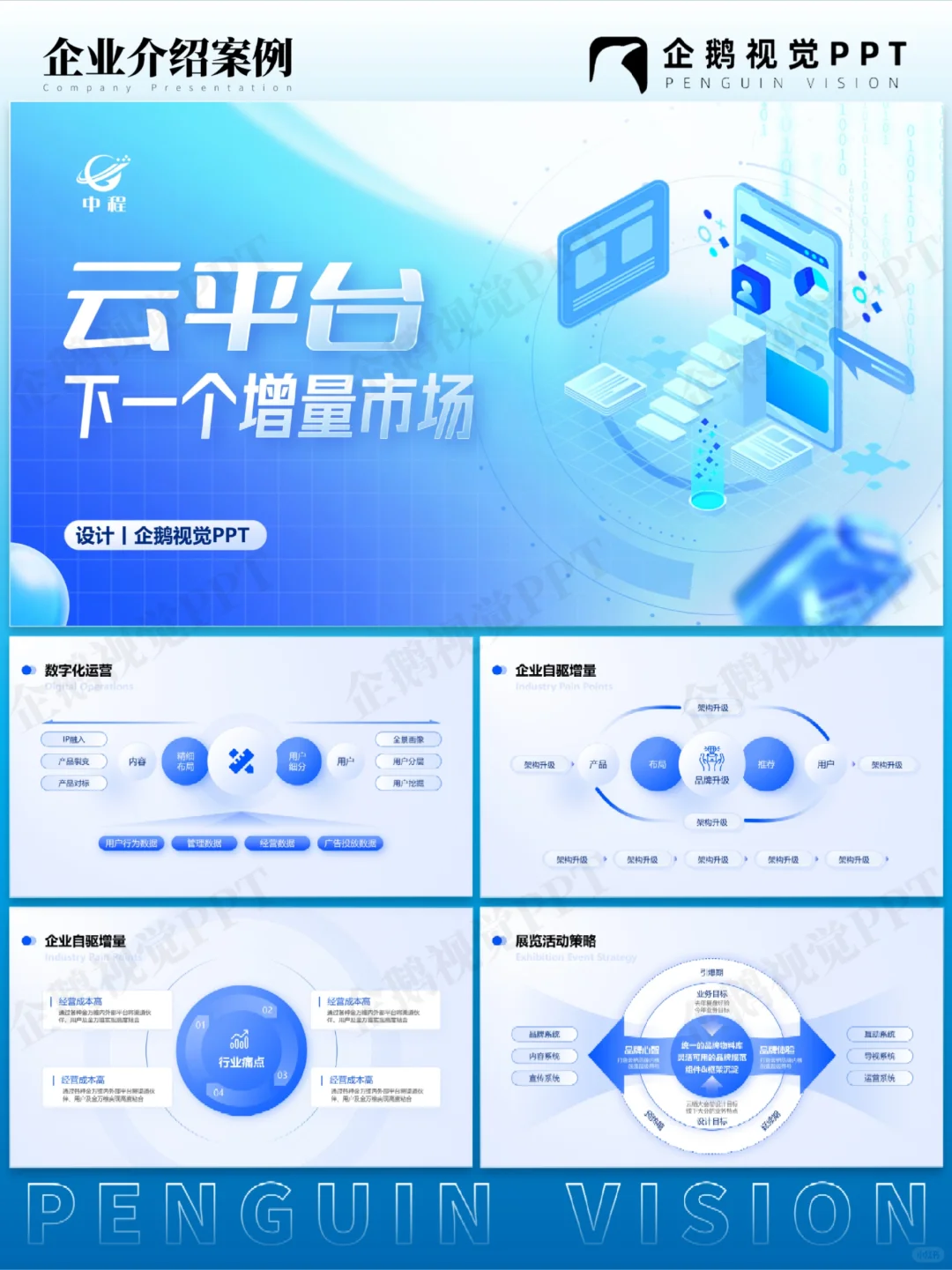 云平台PPT介绍案例