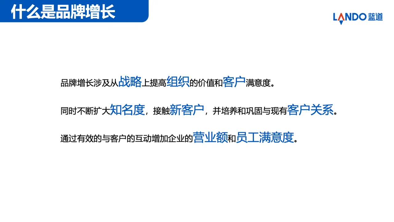 什么是品牌增长?
