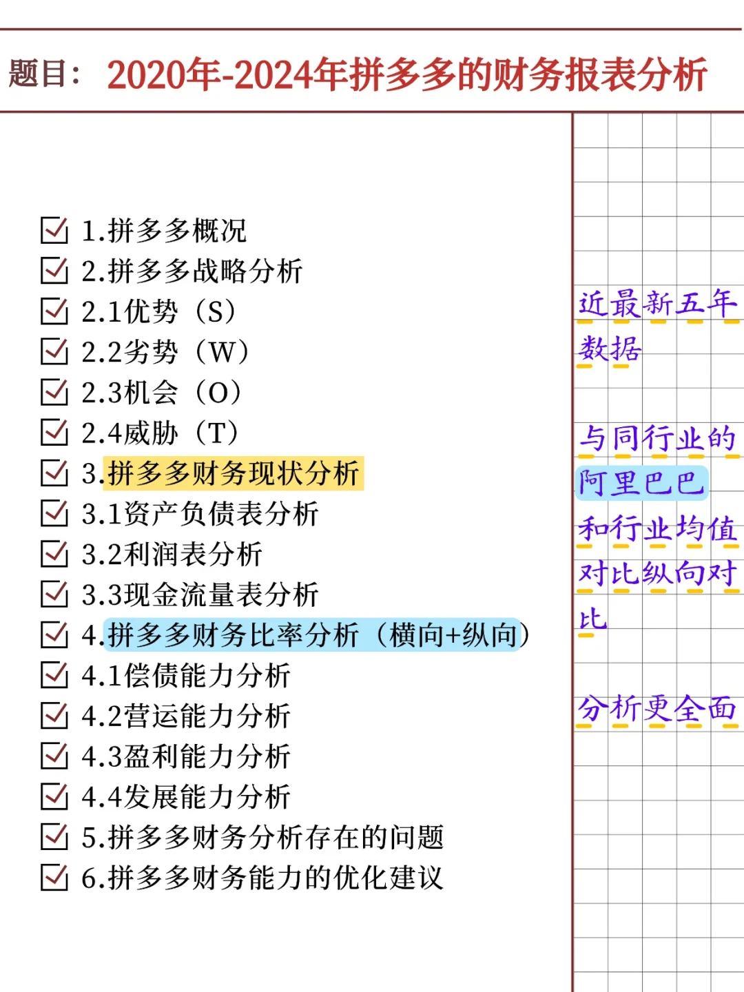 拼多多财务报表分析报告（2020-2024）