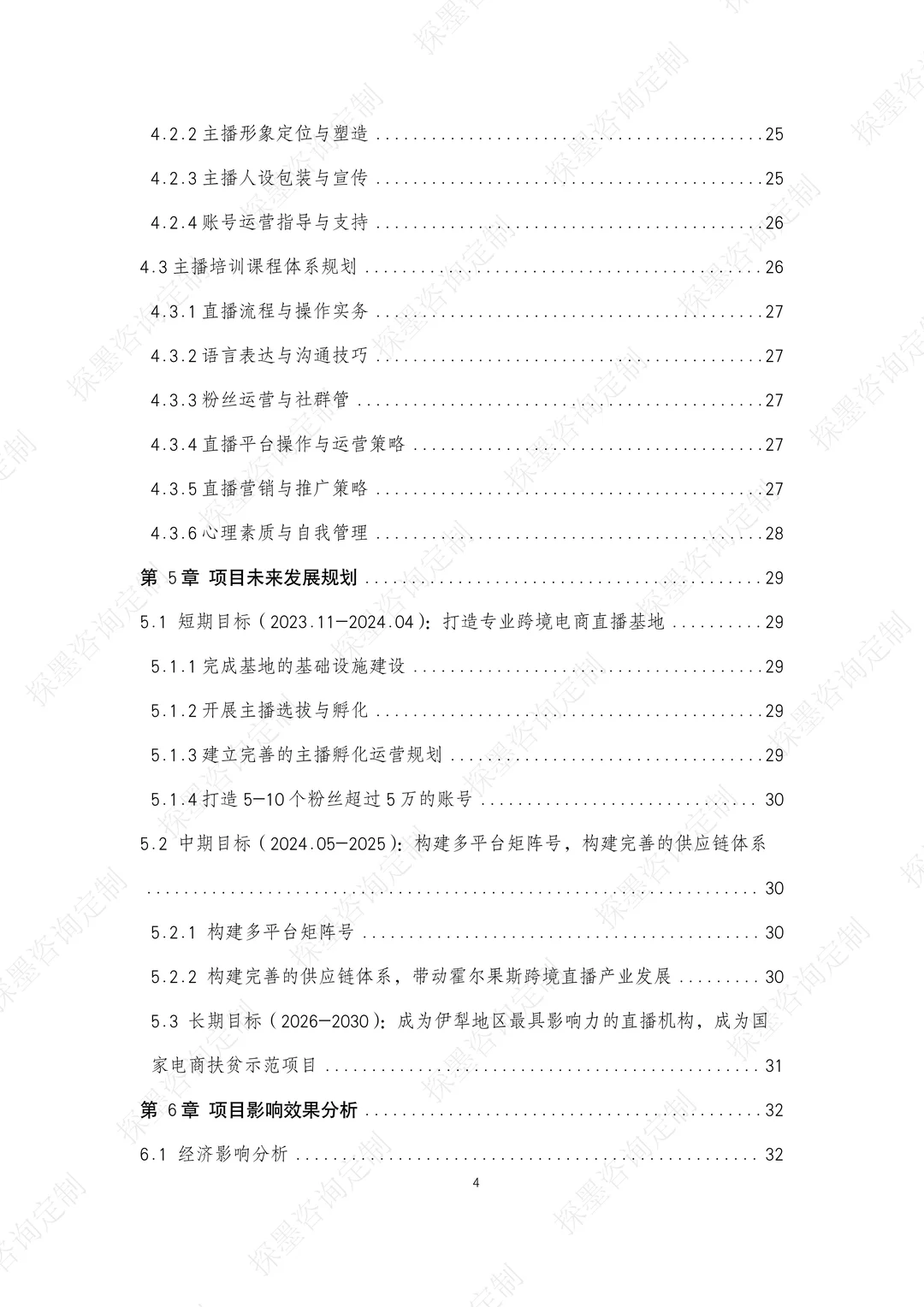 跨境电商直播基地可行性研究报告