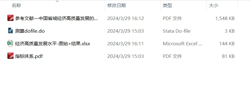 经济高质量发展数据免费分享