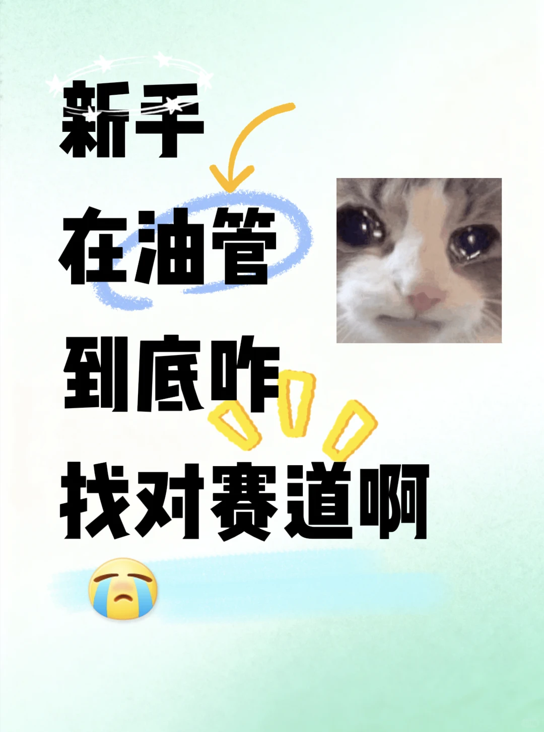 小白油管人,找对赛道真的很重要!