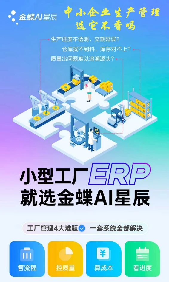 厂管理四大难题，一套系统全部解决！