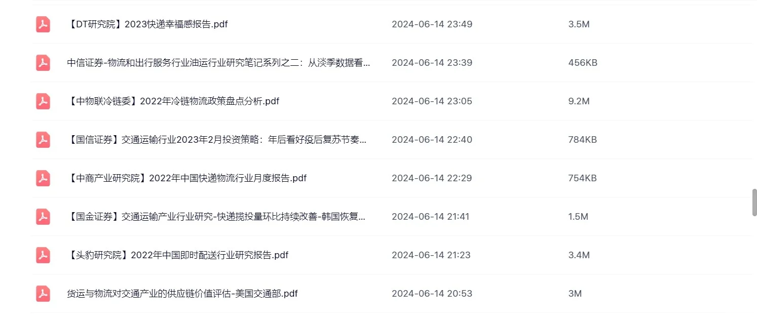 2025年快递智慧物流配送研究报告合集